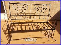 Disney Mickey Wrought Iron Rocker