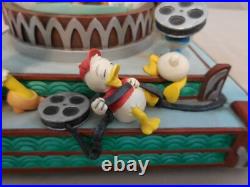 Disney Mickey and His Friends Silver Screen Debut Snow Globe Collectible Rare