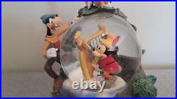 Disney Mickey and the Beanstalk FUNICULI-FINUNCULA Musical Snow Globe
