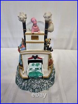 Disney Mickey's 75th Anniversary Steamboat Musical Snow Globe