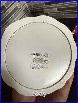 Disney Micky And Friends Deck The Halls Gingerbread House Snow-Globe Rare