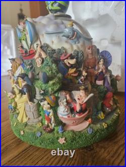 Disney Monorail Snow Globe with Mickey & Minnie all Characters