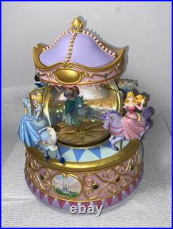 Disney Multi Princess Carousel Snow Globe So This Is Love 1948 Walt Disney