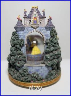 Disney Multi Princess Dancing Snow Globe Once Upon a Dream Rotating Music Box