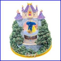 Disney Multi Princess Dancing Snow Globe Once Upon a Dream Rotating Music Box