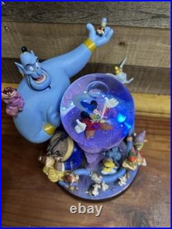 Disney Multiple Character Snow Globe Lighted-Friend Like Me-1992-Vintage