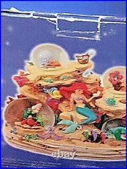 Disney Musical Retired The Little Mermaid Under the Sea Snow Globe 1998 VIDEO