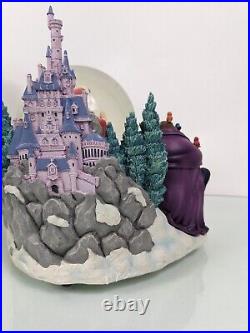 Disney Musical Snow Globe Beauty and the Beast Winter Scene Snowglobe