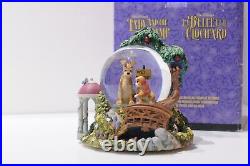 Disney Musical Snow Globe Lady And The Tramp With Bella Note This Is The Night