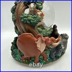Disney Musical Snow Globe Tarzan Two Worlds 1998 Works Great Excellent
