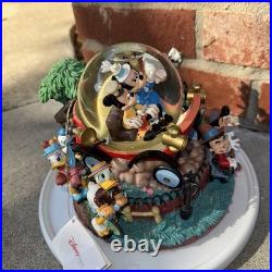 Disney Nifty Nineties Musical Snow Globe Music Box The Good Old Summertime