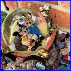 Disney Nifty Nineties Musical Snow Globe Music Box The Good Old Summertime