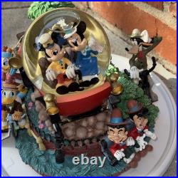 Disney Nifty Nineties Musical Snow Globe Music Box The Good Old Summertime
