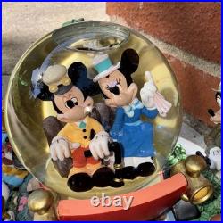 Disney Nifty Nineties Musical Snow Globe Music Box The Good Old Summertime