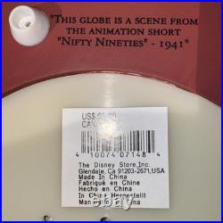 Disney Nifty Nineties Musical Snow Globe Music Box The Good Old Summertime