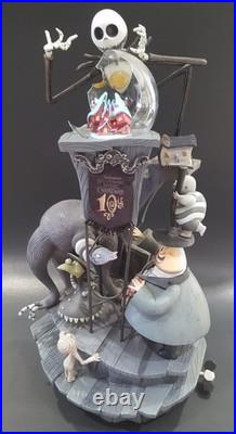 Disney Nightmare Before Christmas 2003 Jack's'10th Anniversary' Globe READ