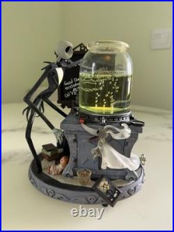 Disney Nightmare Before Christmas Jack Science Project Music Snow Globe No Box