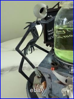 Disney Nightmare Before Christmas Jack Science Project Music Snow Globe No Box
