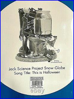 Disney Nightmare Before Christmas Jack Science Project Snow Globe New & Unopened