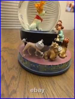 Disney Oliver & Company Snow Globe Why Should I Worry Song Collectible Rare