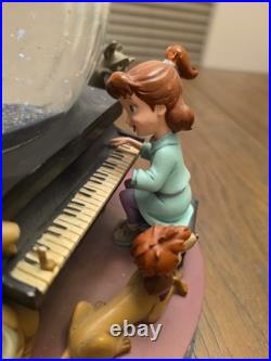 Disney Oliver & Company Snow Globe Why Should I Worry Song Collectible Rare