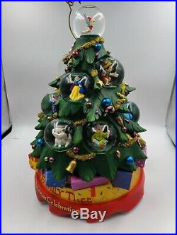 Disney Our Family Tree A Holiday Christmas Celebration Musical Snow Globe