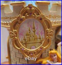 Disney Park Princess Club Staircase Musical Snowglobe