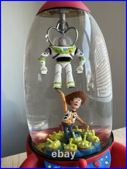 Disney Park Toy Story 25th Anniversary Light Up Snow Globe Limited Edition