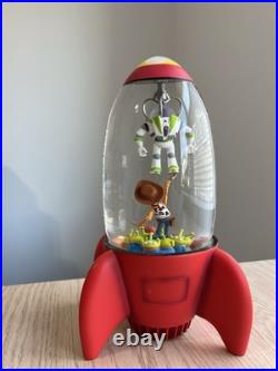 Disney Park Toy Story 25th Anniversary Light Up Snow Globe Limited Edition