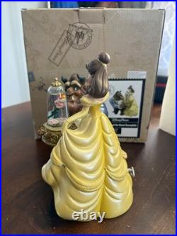 Disney Parks Beauty and the Beast Disney Snowglobe with Original Box