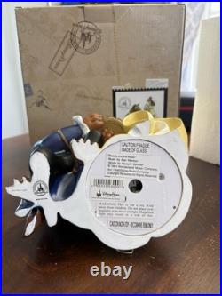 Disney Parks Beauty and the Beast Disney Snowglobe with Original Box