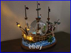 Disney Parks Large Peter Pan Musical Snow Globe