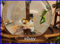 Disney Parks Large Peter Pan Musical Snow Globe