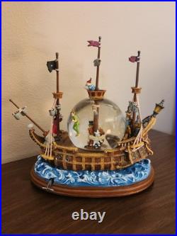 Disney Parks Large Peter Pan Musical Snow Globe
