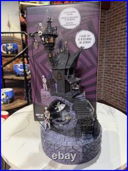 Disney Parks Nightmare Before Christmas Jack Skellington Light-Up Snow Globe New