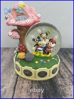 Disney Parks Shanghai Mickey Minnie & Friends Dumbo Pegasus Snow globe