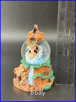 Disney Parks Splash Mountain Mini Snow Globe 3.5 tall Brer Rabbit Glitter