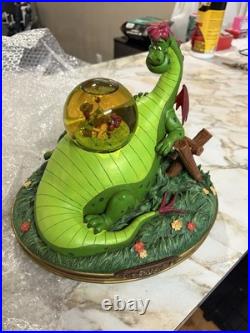 Disney Pete's Dragon Musical Snow Globe Plays Candle On The Water Original Box