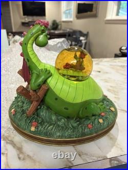 Disney Pete's Dragon Musical Snow Globe Plays Candle On The Water Original Box