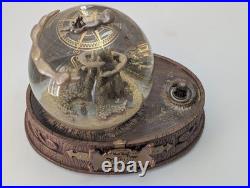 Disney Peter Pan 50th Anniversary Snow Globe Musical You Can Fly Sankyo