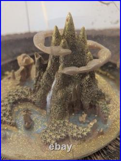 Disney Peter Pan 50th Anniversary Snow Globe Musical You Can Fly Sankyo