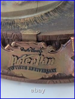 Disney Peter Pan 50th Anniversary Snow Globe Musical You Can Fly Sankyo