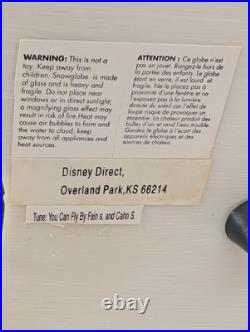 Disney Peter Pan 50th Anniversary Snow Globe Musical You Can Fly Sankyo