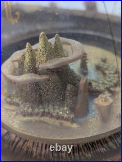 Disney Peter Pan 50th Anniversary Snow Globe Musical You Can Fly Sankyo