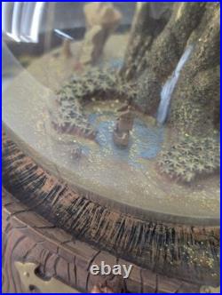 Disney Peter Pan 50th Anniversary Snow Globe Musical You Can Fly Sankyo