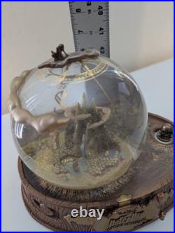Disney Peter Pan 50th Anniversary Snow Globe Musical You Can Fly Sankyo