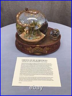 Disney Peter Pan 50th Anniversary Snow Globe You Can Fly