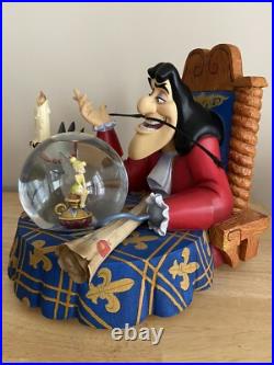 Disney Peter Pan Captain Hook withTinker Bell Musical Rare Snow Globe, Please Read Disney Peter Pan Captain Hook withTinker Bell Musical Rare Snow Globe, Please Read