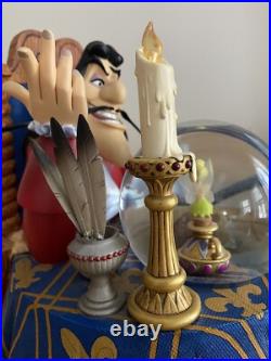 Disney Peter Pan Captain Hook withTinker Bell Musical Rare Snow Globe, Please Read Disney Peter Pan Captain Hook withTinker Bell Musical Rare Snow Globe, Please Read