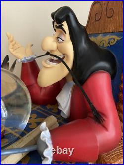 Disney Peter Pan Captain Hook withTinker Bell Musical Rare Snow Globe, Please Read Disney Peter Pan Captain Hook withTinker Bell Musical Rare Snow Globe, Please Read